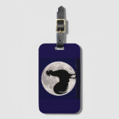 Rooster in het Moonlight Bagagelabel (Voorkant (verticaal))