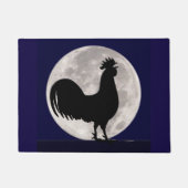 Rooster in het Moonlight Deurmat (Voorkant)