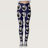 Rooster in het Moonlight Leggings (Voorkant)