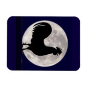 Rooster in het Moonlight Magneet (Horizontaal)
