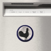 Rooster in het Moonlight Magneet (Insitu (Vaatwasser))