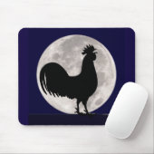Rooster in het Moonlight Muismat (Met muis)