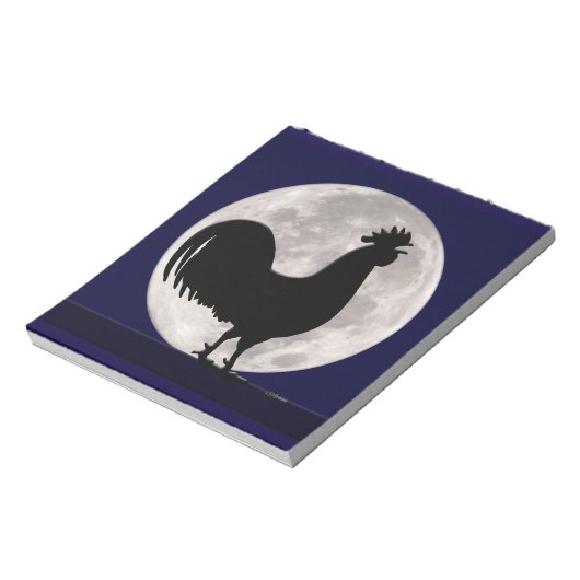 Rooster in het Moonlight Notitieblok (Linkerzijde)