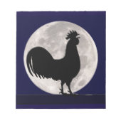 Rooster in het Moonlight Notitieblok (Voorkant)