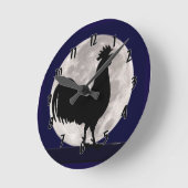 Rooster in het Moonlight Ronde Klok (Hoek)