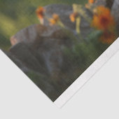 Rooster in Land 1 Decoupage Papier (Detail)