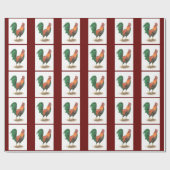 Rooster Inpakpapier (Vlak)