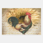  Rooster Inpakpapier Vel (Voorkant)