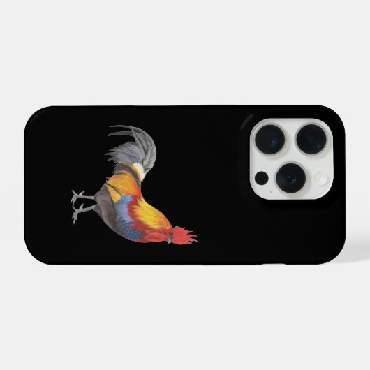Rooster iPhone Hoesje (Achterkant horizontaal)