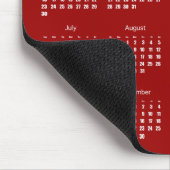 Rooster Jaar 2017 Kalender Mousepad 2 Muismat (Hoek)