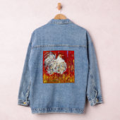 Rooster Jeans Jacket, iets om over te kraaien! Denim Jacket (Hangar)