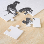 Rooster Jigzaag Puzzle Legpuzzel (Zijkant)