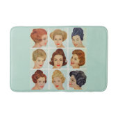 Rooster kapsels 1960 badmat (Voorkant)