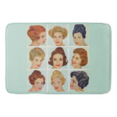 Rooster kapsels 1960 badmat (Voorkant)