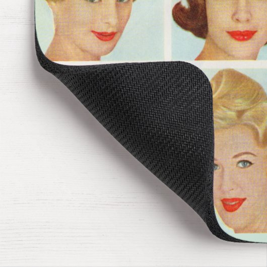 Rooster kapsels 1960 muismat (Hoek)