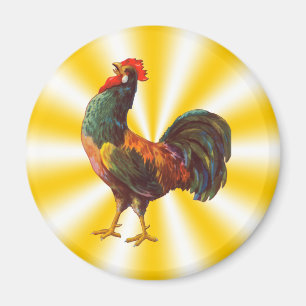 Rooster Keuken Kist Art Koelkast Magnet