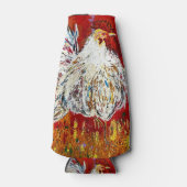 Rooster Kip Fles Koeler (Voorkant)