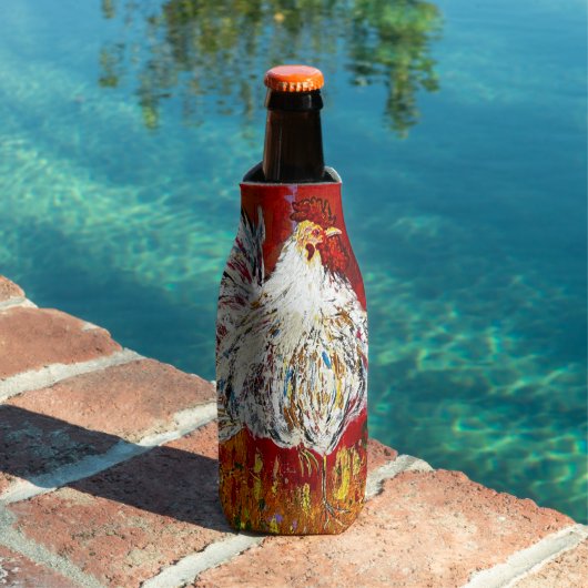 Rooster Kip Fles Koeler (Insitu Zwembad)