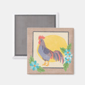 Rooster Kitchen Magnet (Voorkant / Achterkant)