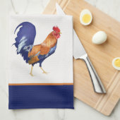 Rooster Kitchen Towel Theedoek (Quarter Fold)