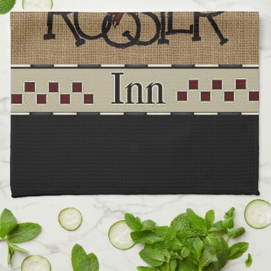 "Rooster" KITCHEN TOWEL Theedoek (Gevouwen)