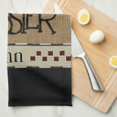 "Rooster" KITCHEN TOWEL Theedoek (Quarter Fold)