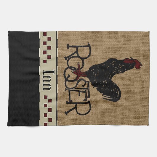 "Rooster" KITCHEN TOWEL Theedoek (Horizontaal)