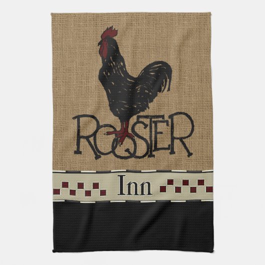 "Rooster" KITCHEN TOWEL Theedoek (Verticaal)