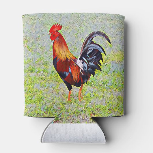 Rooster Koelbox Blikjeskoeler (Achterkant)