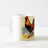 rooster koffiemok (Voorkant links)