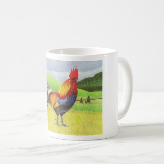 Rooster Koffiemok (Voorkant rechts)