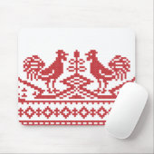 Rooster kruissteek muismat (Met muis)
