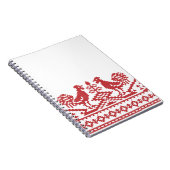 Rooster kruissteek notitieboek (Rechterzijde)