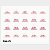 Rooster kruissteek sticker (Vel)