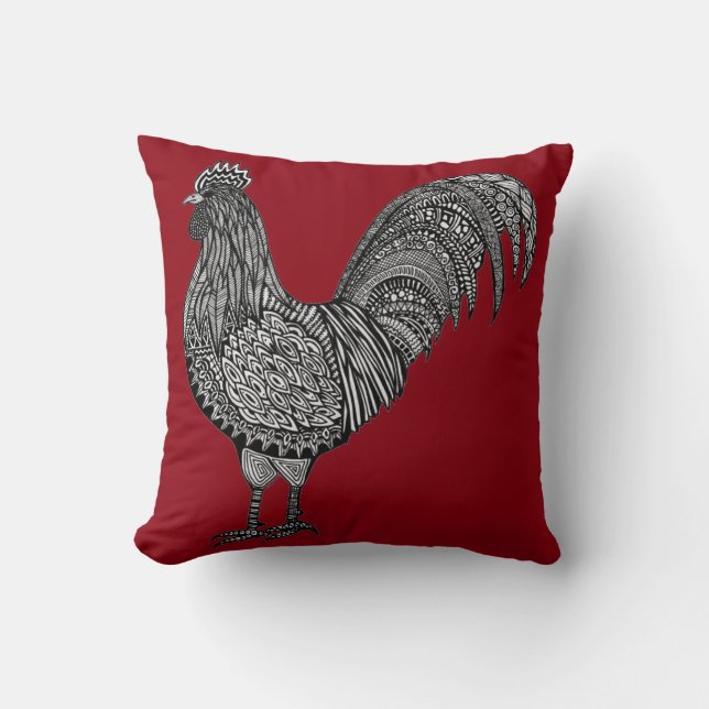 rooster kussen (Voorkant)