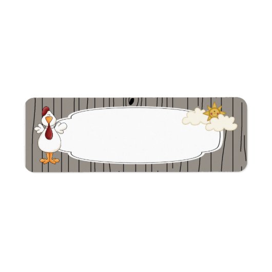 Rooster Label (Voorkant)