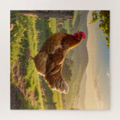 Rooster Legpuzzel (Horizontaal)