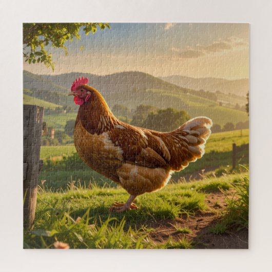 Rooster Legpuzzel (Verticaal)