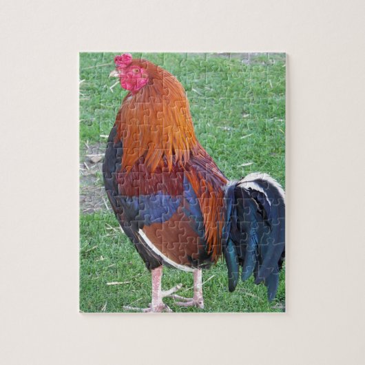 Rooster Legpuzzel (Verticaal)