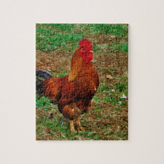 Rooster Legpuzzel (Verticaal)