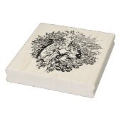 Rooster Line Art Kleurplaat Rubberstempel (Stempel)