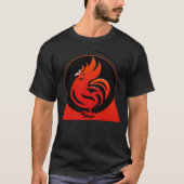 Rooster logo t-shirt (Voorkant)