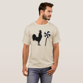 Rooster Lollipop T-shirt (Voorkant volledig)