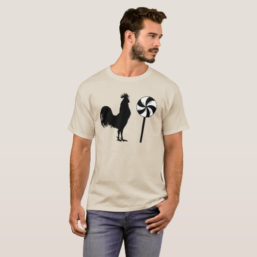 Rooster Lollipop T-shirt (Voorkant volledig)