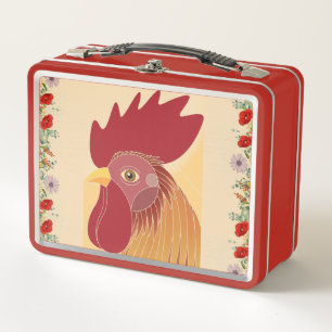 Rooster Lunch Box