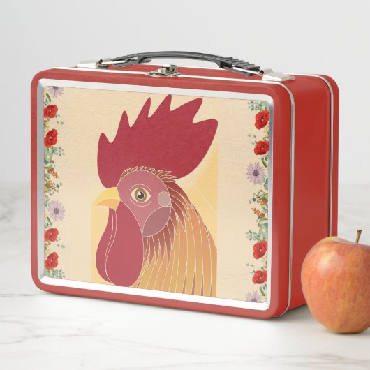 Rooster Lunch Box (In situ)