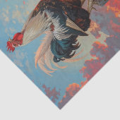 Rooster Lyfe6 Tissuepapier (Detail)