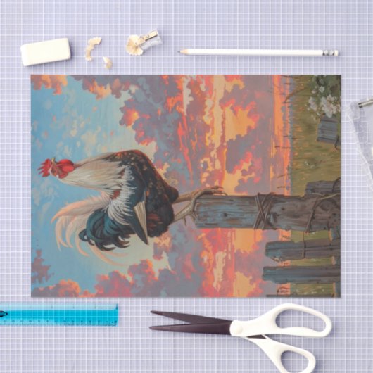 Rooster Lyfe6 Tissuepapier (Craft)