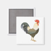 Rooster Magneet (Voorkant / Achterkant)