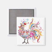 Rooster Magneet (Voorkant / Achterkant)